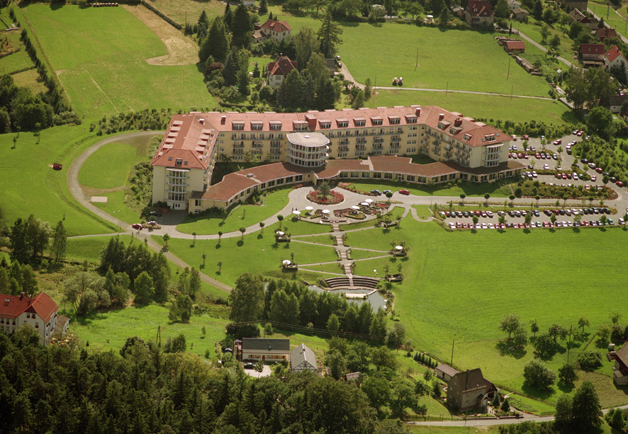 Klinikgelände am Tharandter Wald